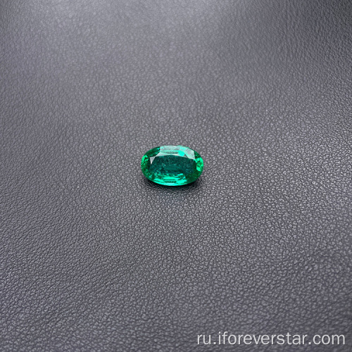 Натуральные зеленые изумруды Стандартные овальные Zambian Emeralds